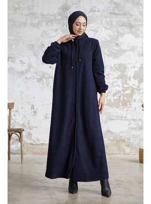 Navy Blue - Abaya - InStyle