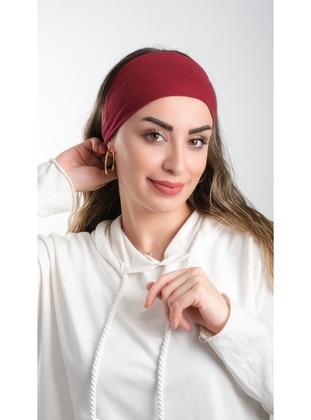 Maroon - Hijab Accessories - Hürrem Bone