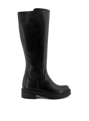 Black - Boot - Boots - Ayakkabı Fuarı