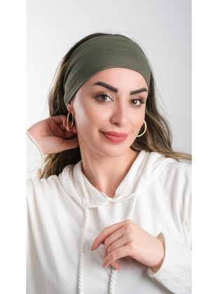 Khaki - Hijab Accessories - Hürrem Bone