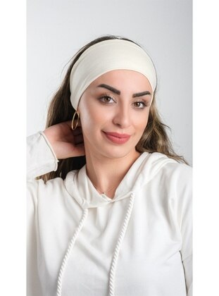 Cream - Hijab Accessories - Hürrem Bone