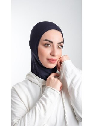 Navy Blue - Hijab Accessories - Hürrem Bone