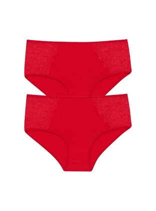 Red - Panties - Donella