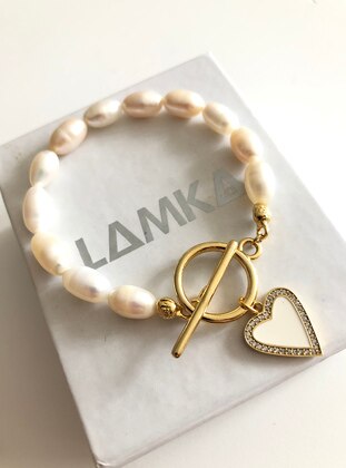 Gold - Bracelet - Lamka