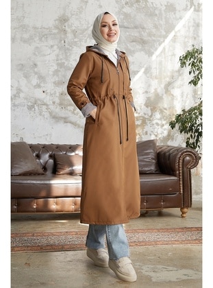 InStyle Tan Trench Coat