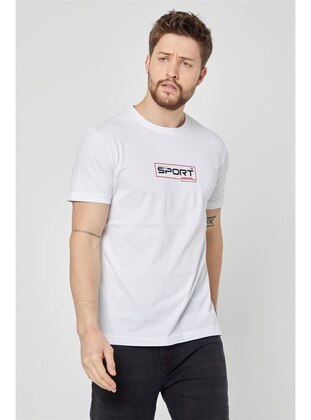 100gr - White - Men`s T-Shirts - Comeor