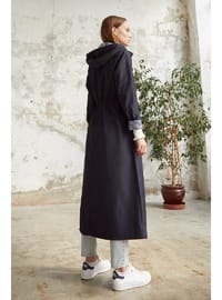 Navy Blue - Trench Coat