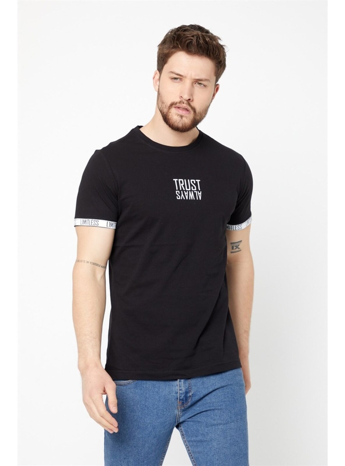 100gr - Black - Men`s T-Shirts by Comeor | Modanisa