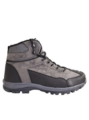 Grey - Boots - Odesa Ayakkabı