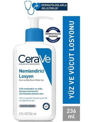 Cerave Moisturizing Lotion For Dry And Very Dry Skin 236Ml