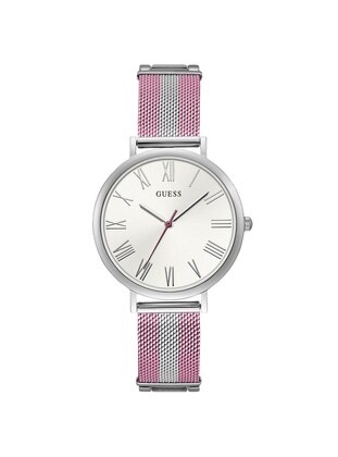 Gray - Pink - Watches - Guess