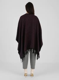 Red - Blue - Multi - Unlined - Poncho