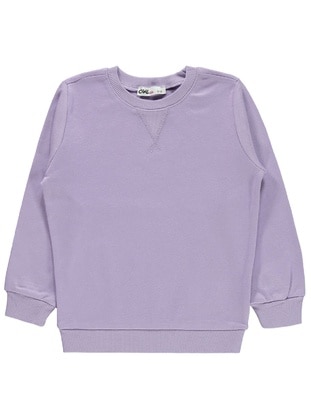 Lilac - Girls` Sweatshirt - Civil