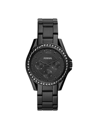 Black - Watches - Fossil