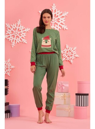 Loya Green Pyjama Set
