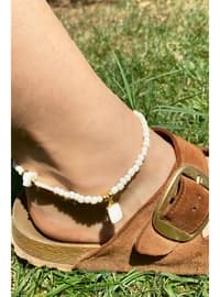 White - Anklet