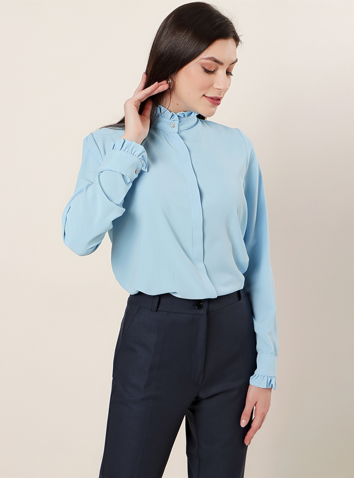Baby blue - - Blouses