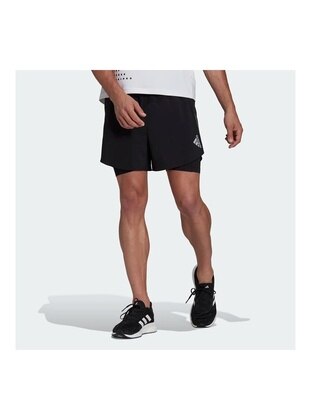 Black - Men`s Shorts - Adidas