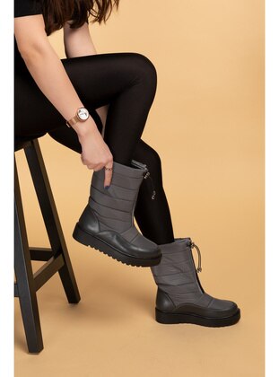 Boot - Grey - Boots - Gondol