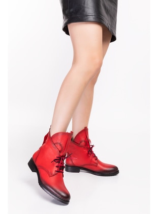 Boot - Red - Boots - Gondol