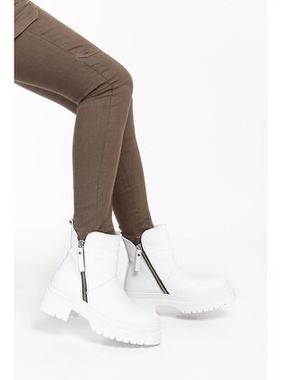 Boot - White - Boots - Gondol