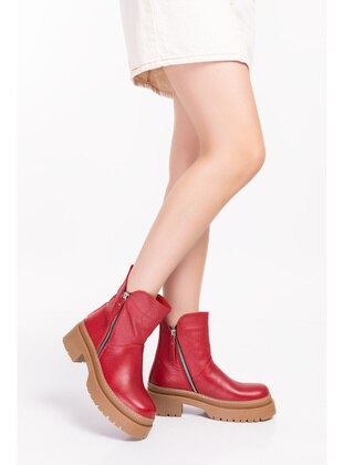 Boot - Red - Boots - Gondol