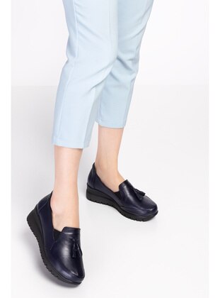 Comfort Shoes - Navy blue - Casual Shoes - Gondol