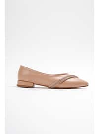 Nude - Flat Shoes