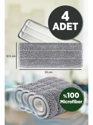 Tablet Mop Microfiber Replacement Cloth 4 Pcs