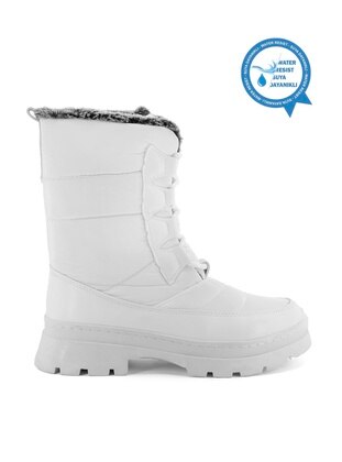 White - Boot - Boots - Ayakkabı Fuarı