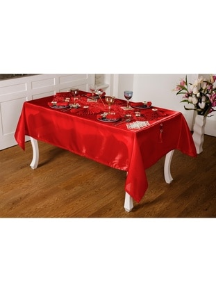 Finezza Home Red Dinner Table Textiles