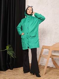 Emerald - Unlined - - Trench Coat