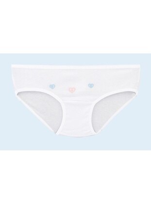 White - Kids Underwear - Flora