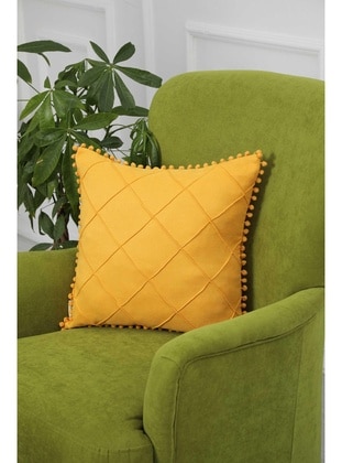 Yellow - Throw Pillow Covers - Aisha`s Design