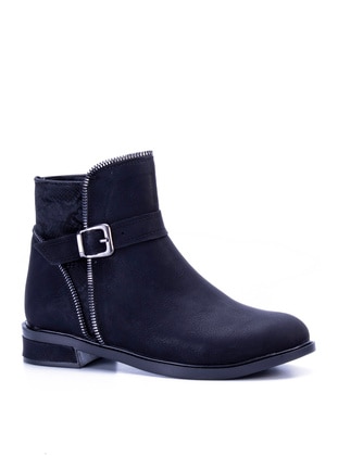 Black - gray - Boots - En7