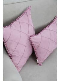 Pink - Throw Pillow Covers