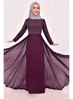  - Modest Evening Dress - Moda Merve