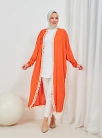 Unlined - Orange - Kimono