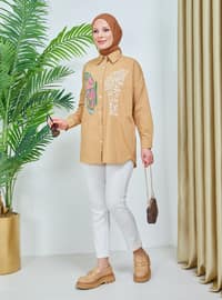 Biscuit - Multi - Point Collar - Tunic