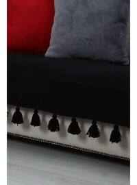 Tufted Sofa Cover 90 X 200,Ko-19 Black