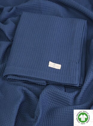 Navy blue - Baby Blanket - GARIBANNI