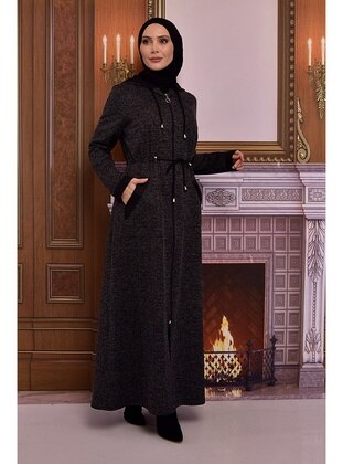 Moda Merve Black Abaya
