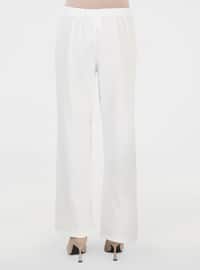 White - Stripe - Pants