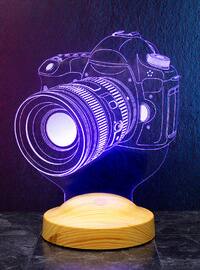 Camera Led Lamp Photographer Gift, 3D Illusion Lamp, Night Light for Photography Lover, Desk Lamp, Table Lamp