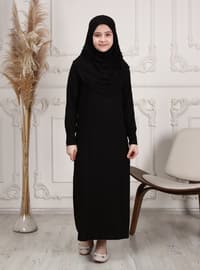 Girl'S Prayer Dress - Black