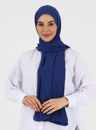 Saxe Blue - Shawl - ALİCEMOOD