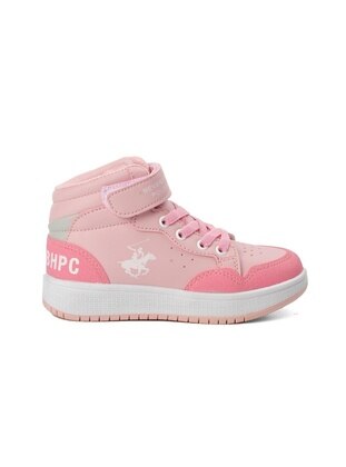 Powder Pink - Kids Trainers - Beverly Hills Polo Club