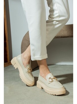 Beige - Loafer - Casual Shoes - Zenneshoes