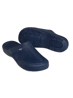 100gr - Flat Slippers - Navy Blue - Slippers - Wordex