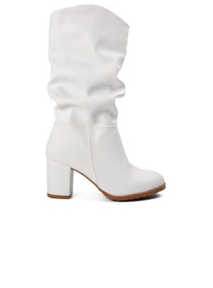 White - Boots - White Line